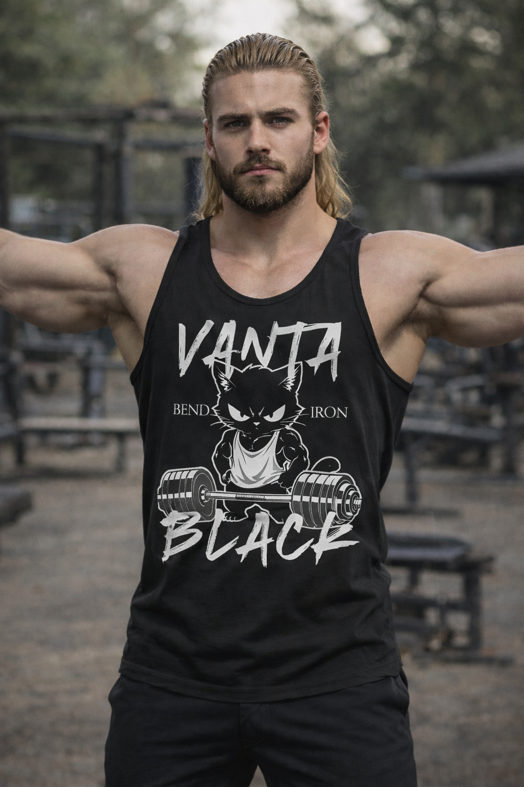 VANTA CAT TANK - VANTA BLACK TANK TOP