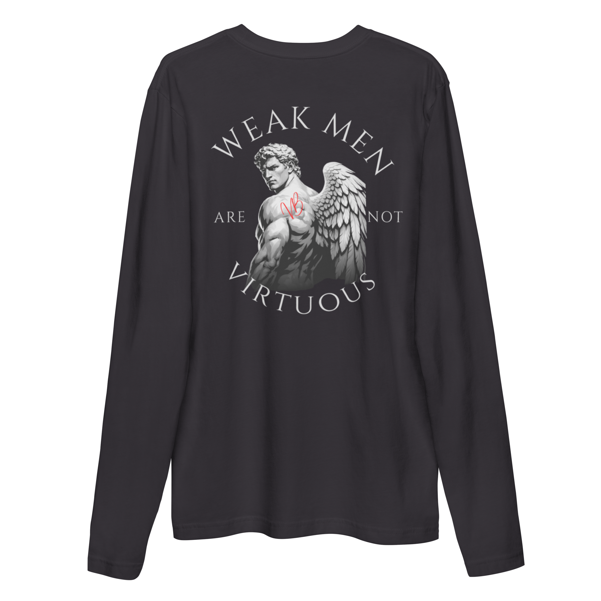 Virtuous Angel - Gym Pump Cover long sleeve Vanta Black Apparel